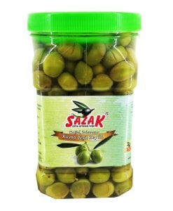 Sazak Acımtırak Kırma Yeşil Mut Zeytini 900 gr