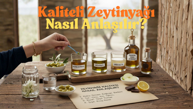 Kaliteli Zeytinyağı Nasıl Anlaşılır? İyi Zeytinyağı Seçmenin Püf Noktaları