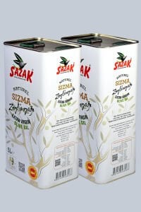 Sazak 10 lt Naturel Sızma Zeytinyağı (Sezon 2025-2026)