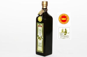 Sazak Filtresiz Erken Hasat Zeytinyağı 1 Lt CAM ŞİŞE ( Yeni Sezon 2025-2026)