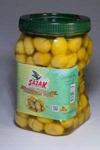 Sazak Domat Tipi Yeşil Zeytin 900 Gr.