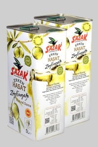 Sazak Filtresiz 10 Lt Soğuk Sıkım Erken Hasat Zeytinyağı ( Yeni Sezon 2026-2027)