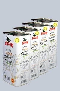 Sazak Filtresiz  20 LT  Naturel Sazak Sızma Zeytinyağı (Yeni Sezon 2025-2026)