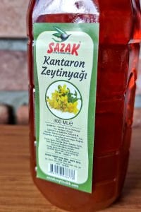 Sazak Sarı Kantaron Yağı Zeytinyağı 300 ML