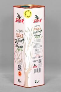 Sazak Filtresiz Naturel Sızma Zeytinyağı 2 Lt (Yeni Sezon 2024-2025)