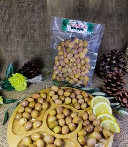 Sazak Yeşil Çizik Zeytin Aç bitir 250 gr