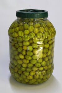 Sazak Kendin Tatlandır Kırma Yeşil Zeytin 5Lt Pet (Yeni Sezon 2025-2026)