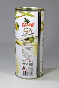 Sazak Erken Hasat Soğuk Sıkım Zeytinyağı Teneke 1  LT (Sezon 2025-2026)