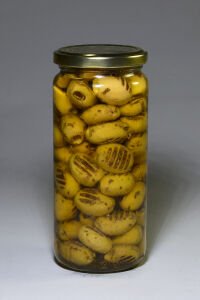 Sazak Izgara Yeşil Zeytin Cam 300 Gr  Grill Olive