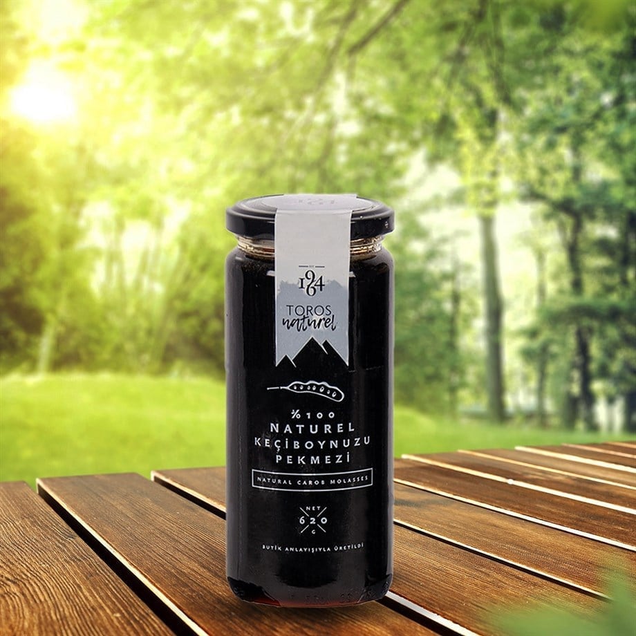 Toros  Doğal Keçiboynuzu Pekmezi 620 Gram(Cam Kavanoz)