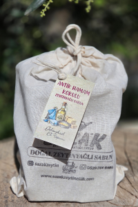 Sazak Antik Hamam Kokulu Zeytinyağlı Sabun Doğal Bitkisel El Yüz Vücut Sabunu 1 KG