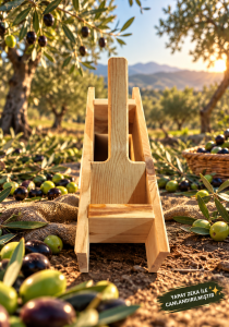Ahşap Zeytin Kırma Aparatı